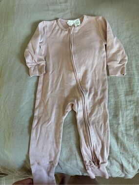 Jamie Kay Dusty Rose Zipper Footed One-Piece